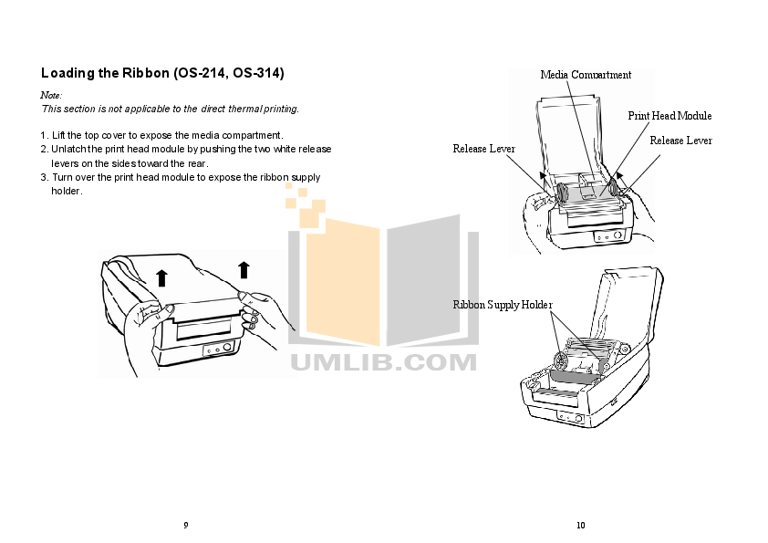 PDF Manual For Argox Printer OS-214 Plus